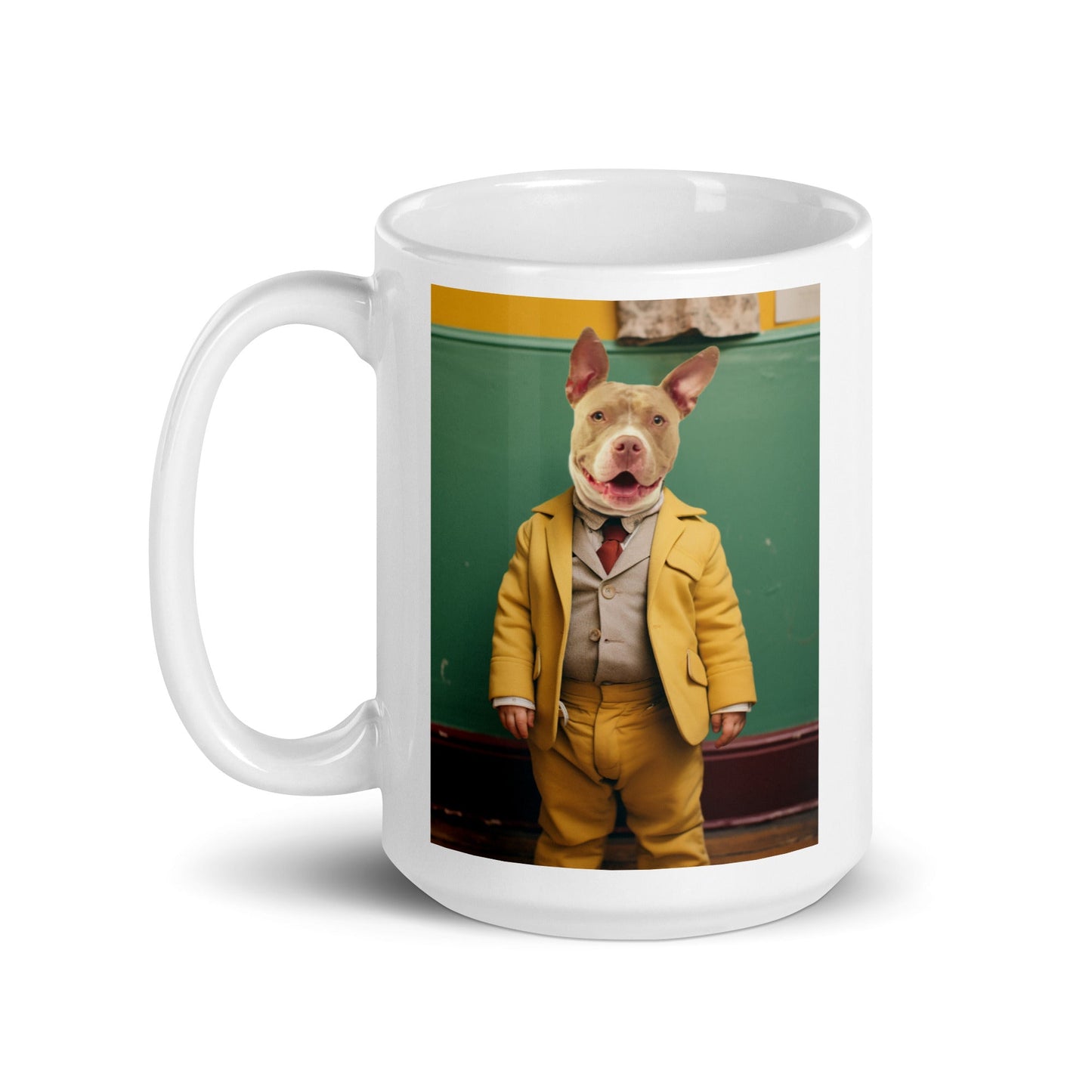 Woofing It Down Memory Lane - Custom Pet Mug - Hairy Humans