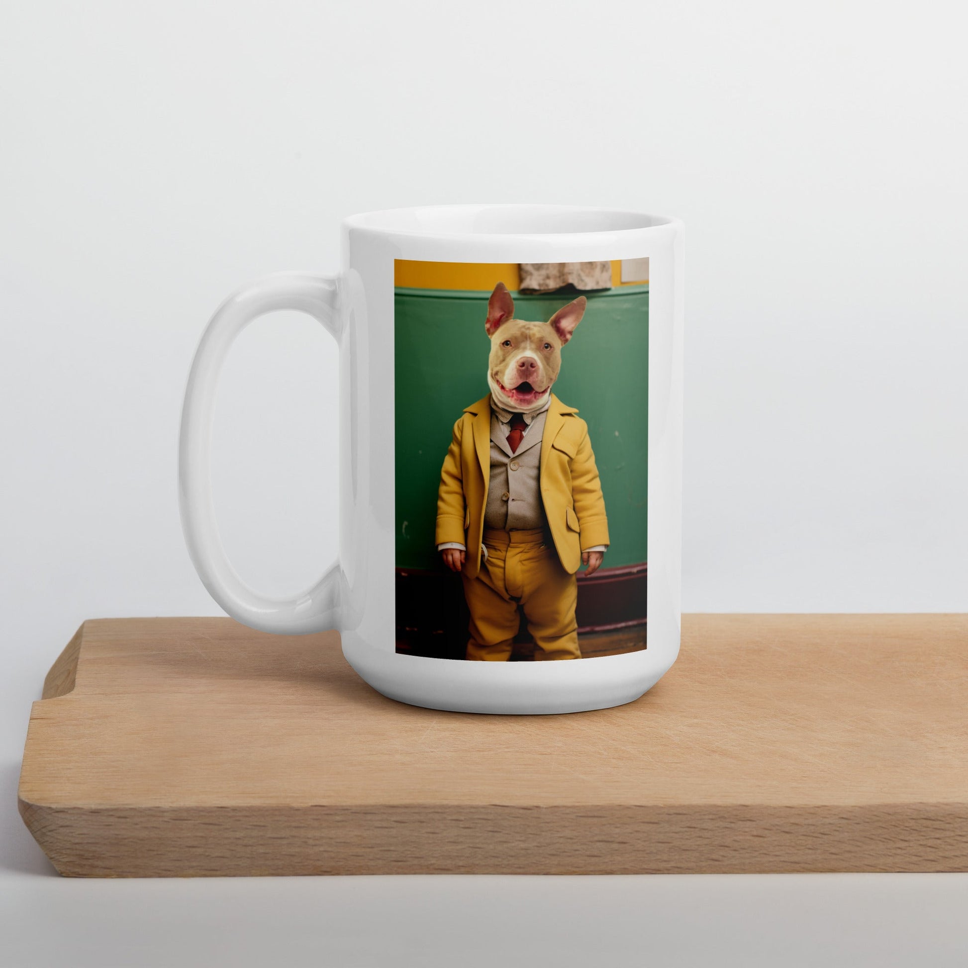 Woofing It Down Memory Lane - Custom Pet Mug - Hairy Humans