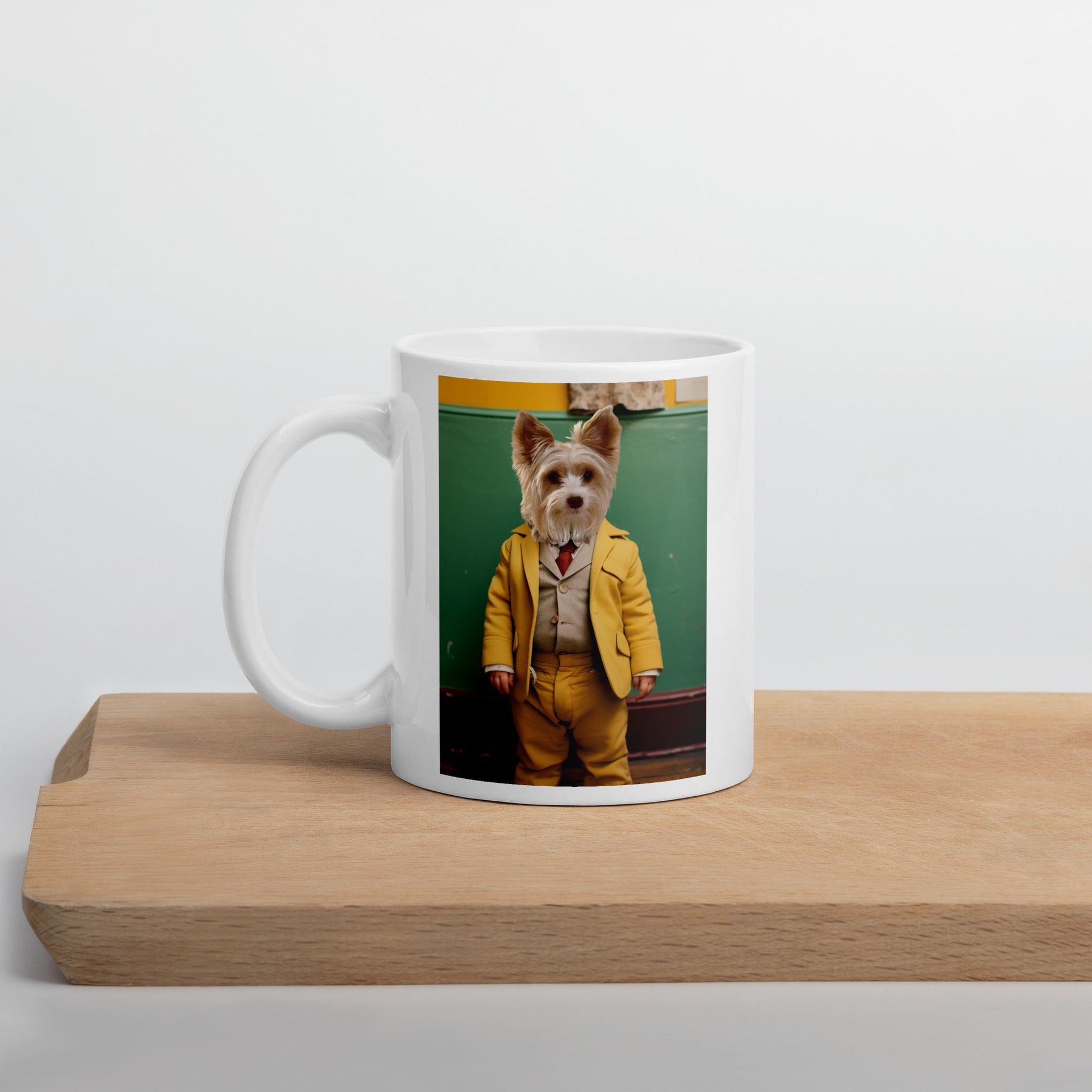 Woofing It Down Memory Lane - Custom Pet Mug - Hairy Humans