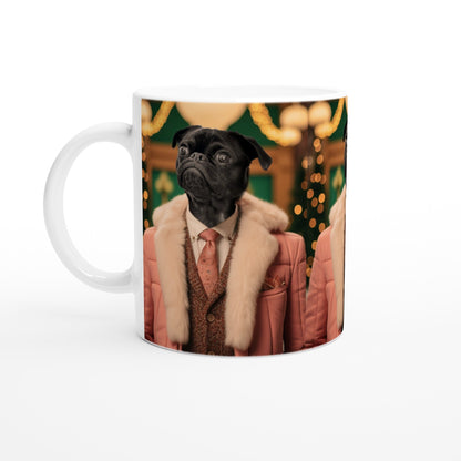 Wreath and Ruff - Custom Pet Mug - Hairy Humans